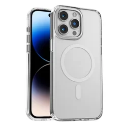 Momax CaseForm PLAY Transparent Magnetic Case for iPhone 15 Pro / iPhone 15 Pro Max Cover & Protector