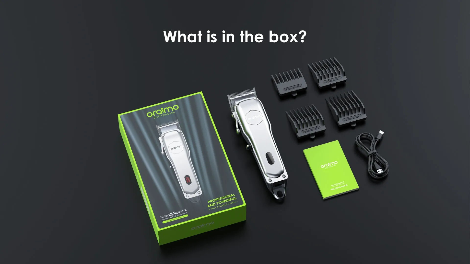 Oraimo OPC-CL30 SmartClipper2 Professional Cordless Hair Clipper