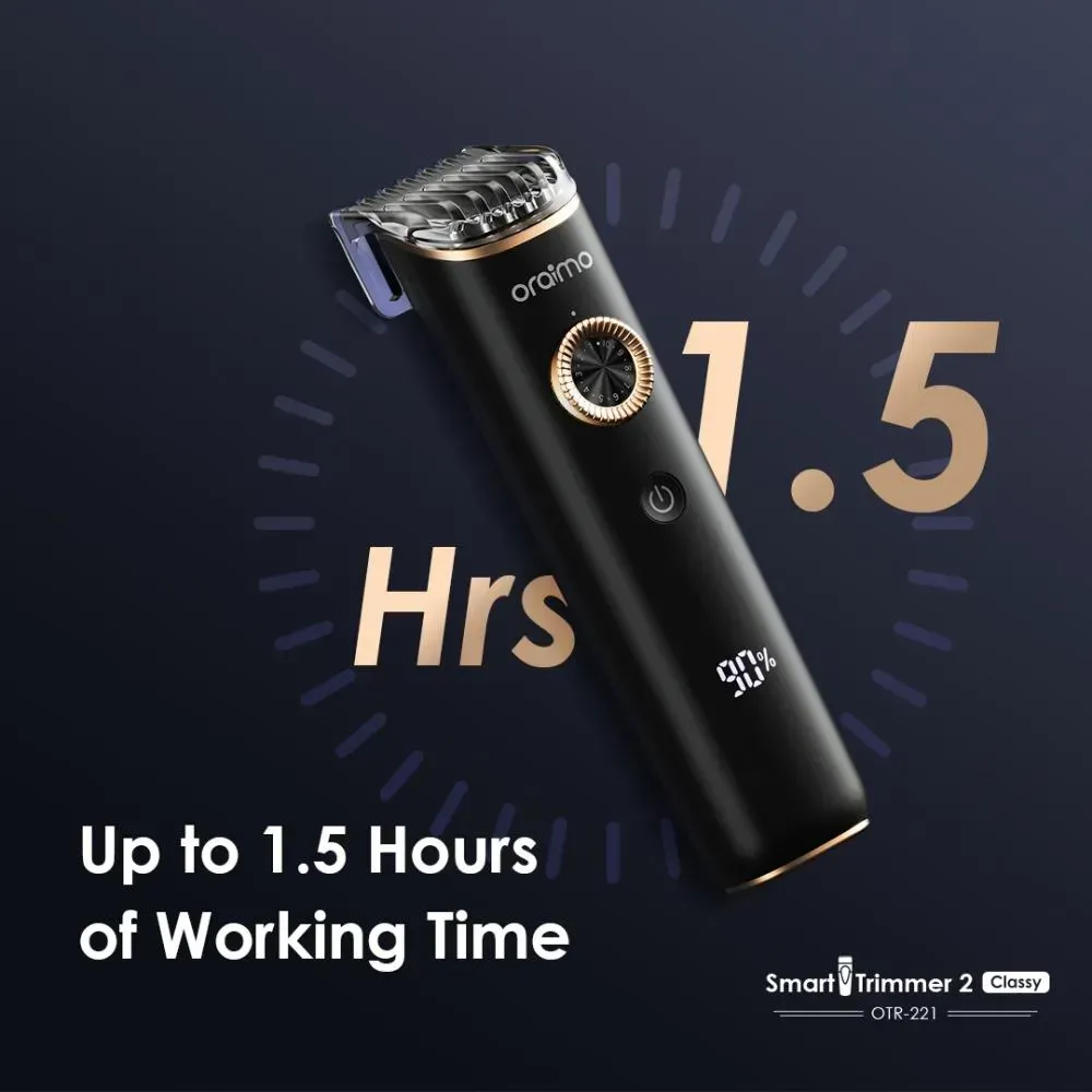 Oraimo OTR-221 SmartTrimmer 2 Multi-Functional Beard Trimmer