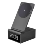 WiWU Wi-W011 Platinum 15W 3 in 1 Wireless Charger with Clock