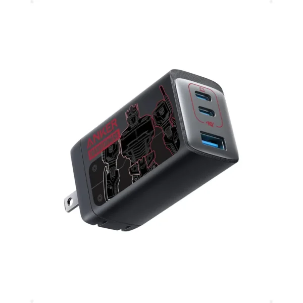 ANKER 735 X Transformers GaNPrime 65W 2USB-C 1USB-A Charger