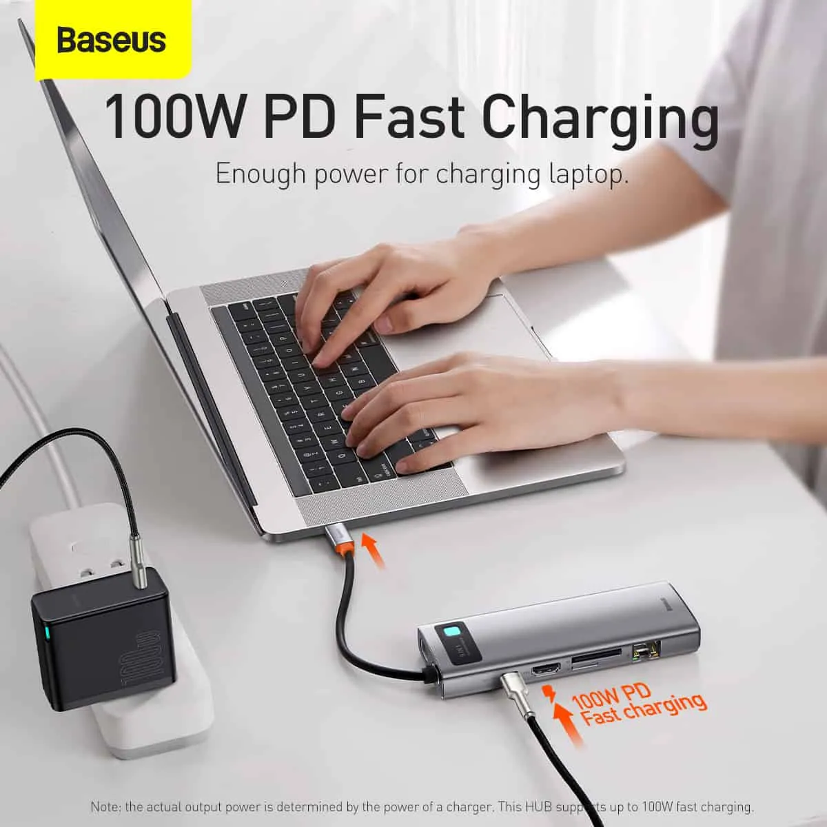 Baseus Metal Gleam Series 9-in-1 Multifunctional Type-C Hub Docking Station