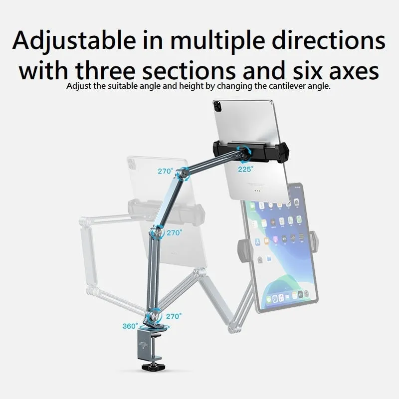 MOMAX KH15 Multi-Stand Full Motion Desk Mount for Tablet
