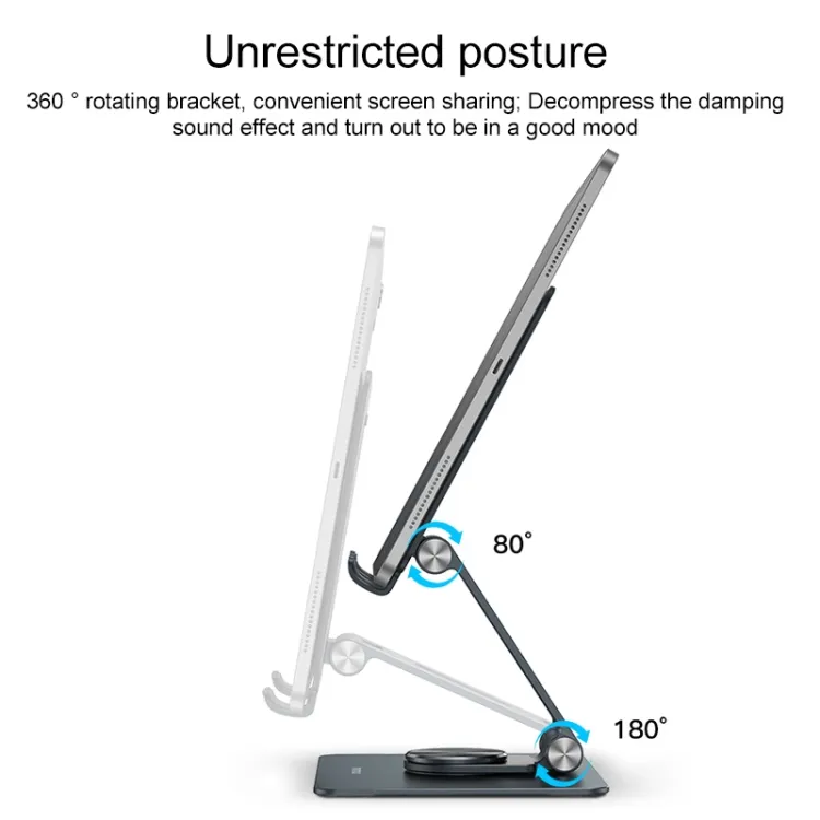 MOMAX KH8 Fold Stand Swivel Tablet Holder