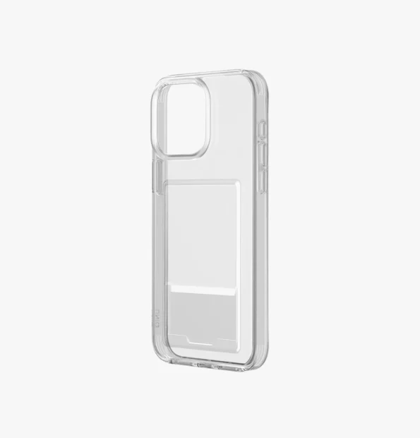 Uniq Air Fender ID Clear Case with Card Slot dor iPhone 15 Pro Max