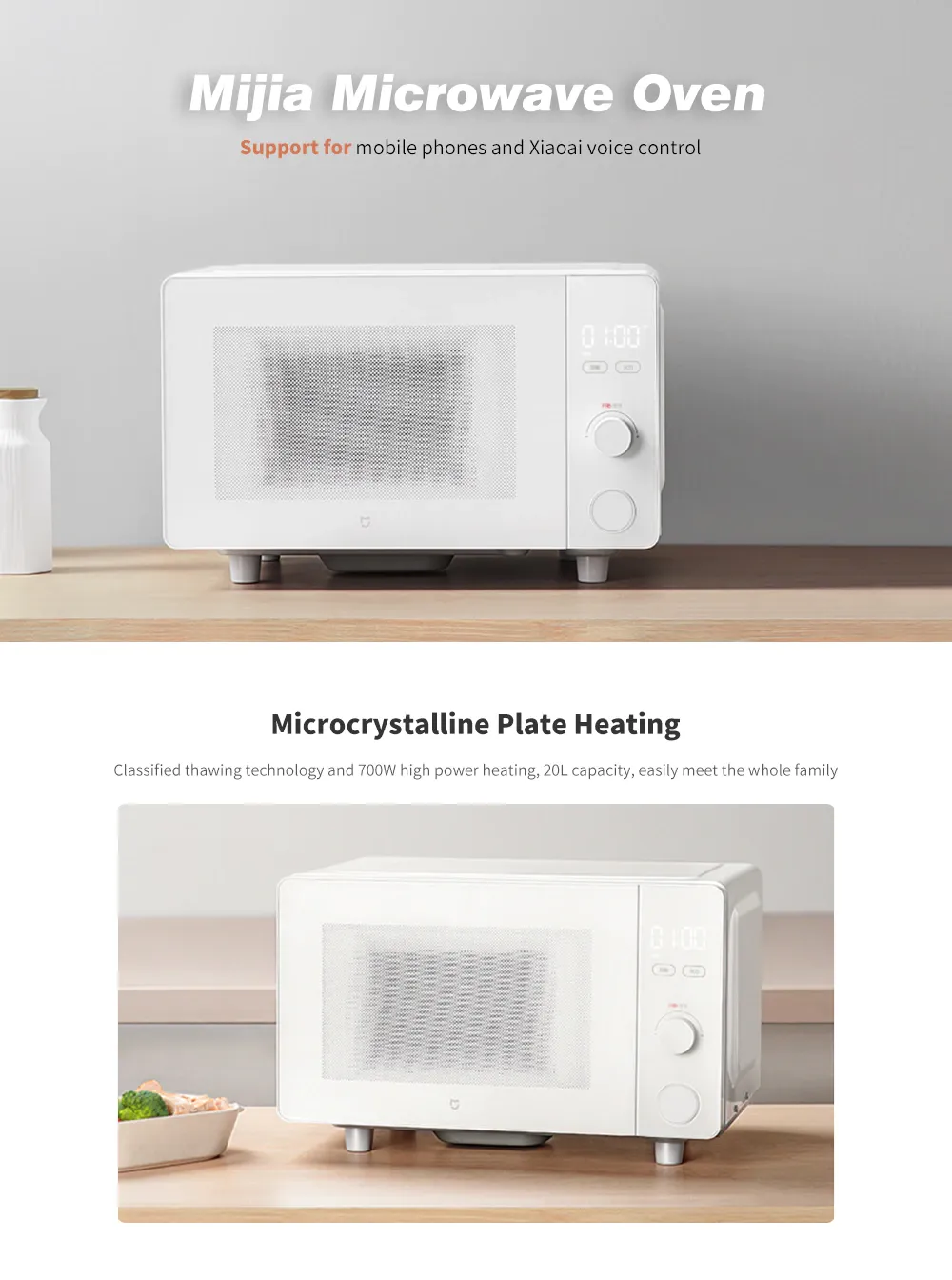 Xiaomi Mijia Smart Microwave Oven 20L 700W