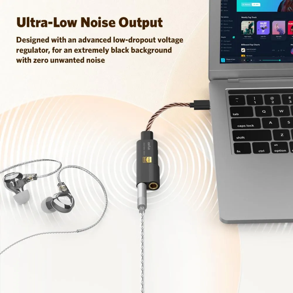 EarFun UA100 Ultimate Hi-Res Audio Companion Portable USB DAC