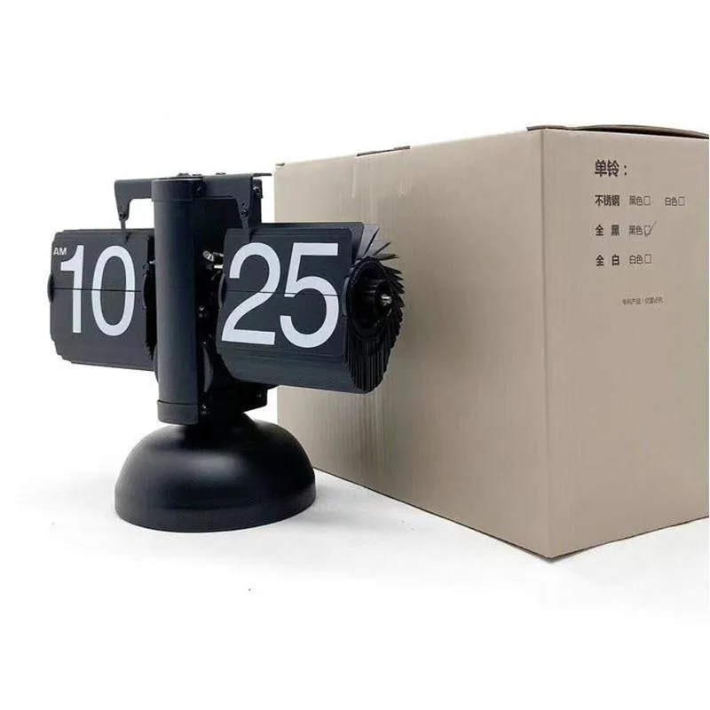 Modern Vintage Luxury Flip Digital Clock