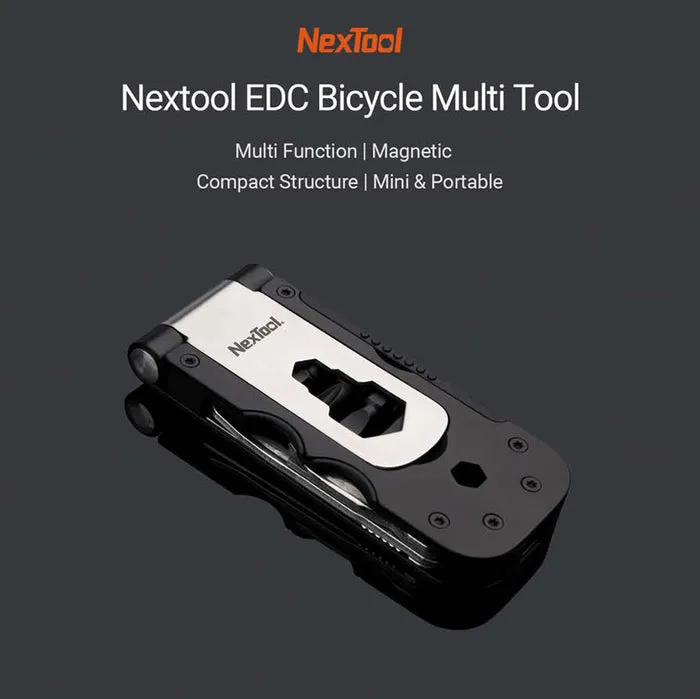 NexTool 14 in 1 Multifunctional EDC Bicycle Repair Multitool (KT5557)