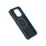 PITAKA MagEZ Case Pro 4 for iPhone 15 Pro : 15 Pro Max -1500D Black:Blue (Twill)4