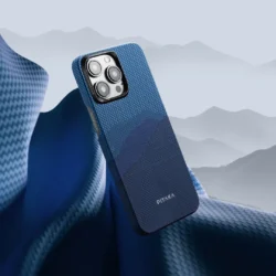 PITAKA StarPeak MagEZ Case 4 for iPhone 15 Pro / 15 Pro Max -1500D (Over The Horizon) armo Cover & Protector