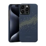 PITAKA StarPeak MagEZ Case 4 for iPhone 15 Pro _ 15 Pro Max -1500D(Milk Way Galaxy) (2)