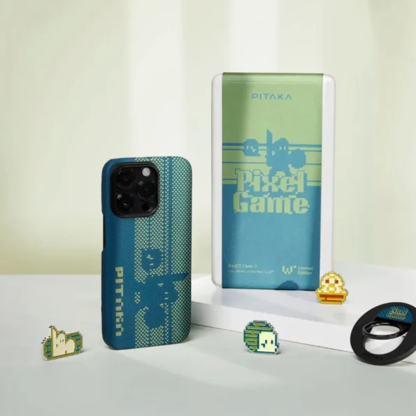 Pitaka Pixel Game Theme MagEZ Case 3 for iPhone 14 Pro Max -Limited Edition