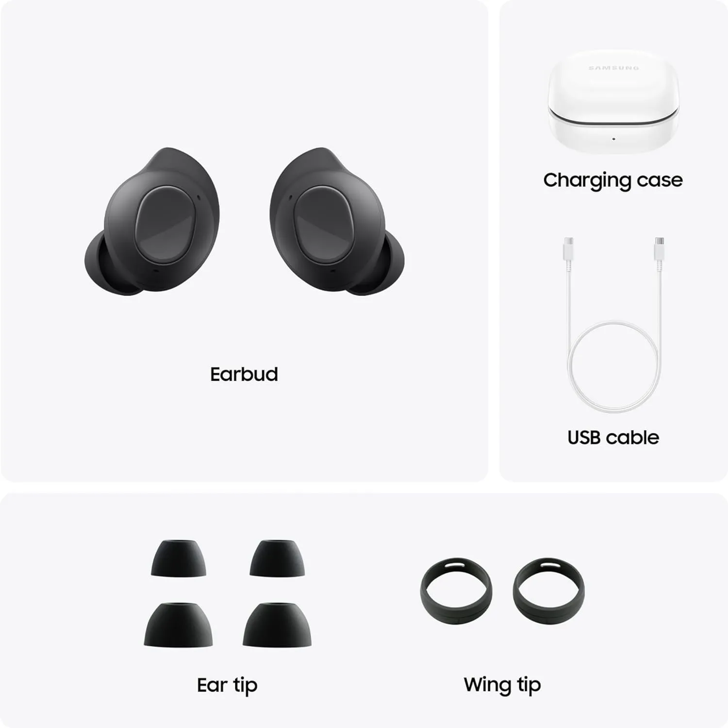 Samsung Galaxy Buds FE ANC Support True Wireless Bluetooth Earbuds