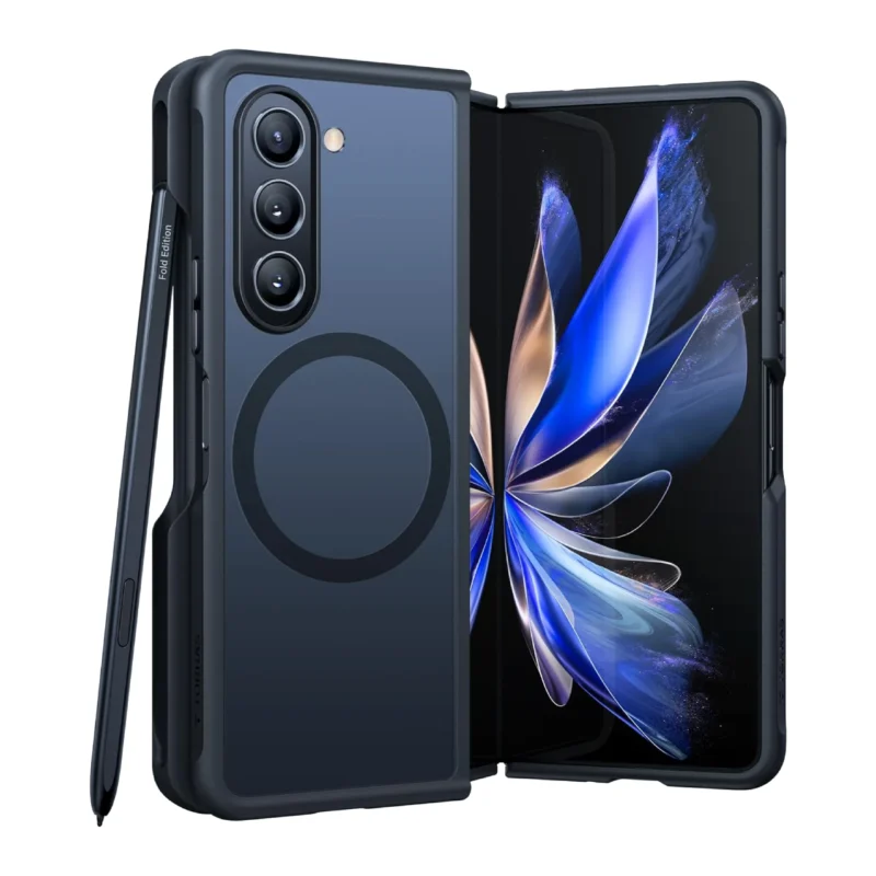 Torras Magnetic Shockproof Designed Case For Samsung Galaxy Z Fold 5 Flash Cover &Amp; Protector