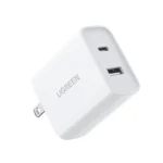 Ugreen CD170 30W Dual Fast Charging PD Adapter 1x Type-C 1X USB-A Port (1)