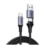 Ugreen Cable 2 in 1 Type-C to Type-C+USB-A (70416) -1m