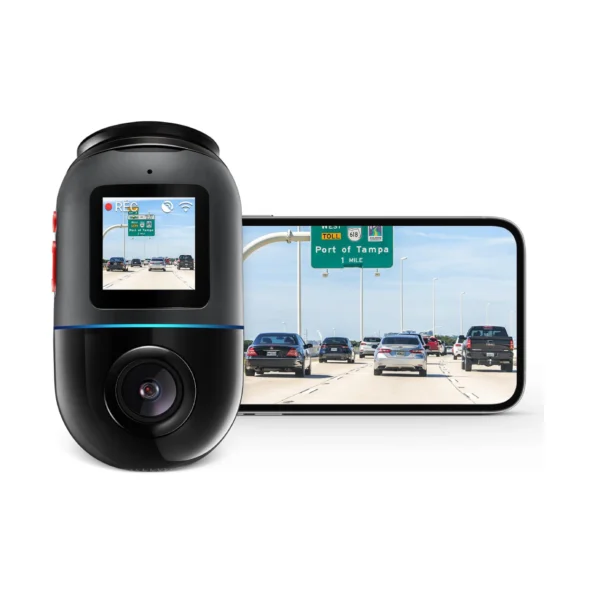 70mai Dash Cam Omni X200 1080P Full HD 360 Rotating Built-in 128GB eMMC Storage