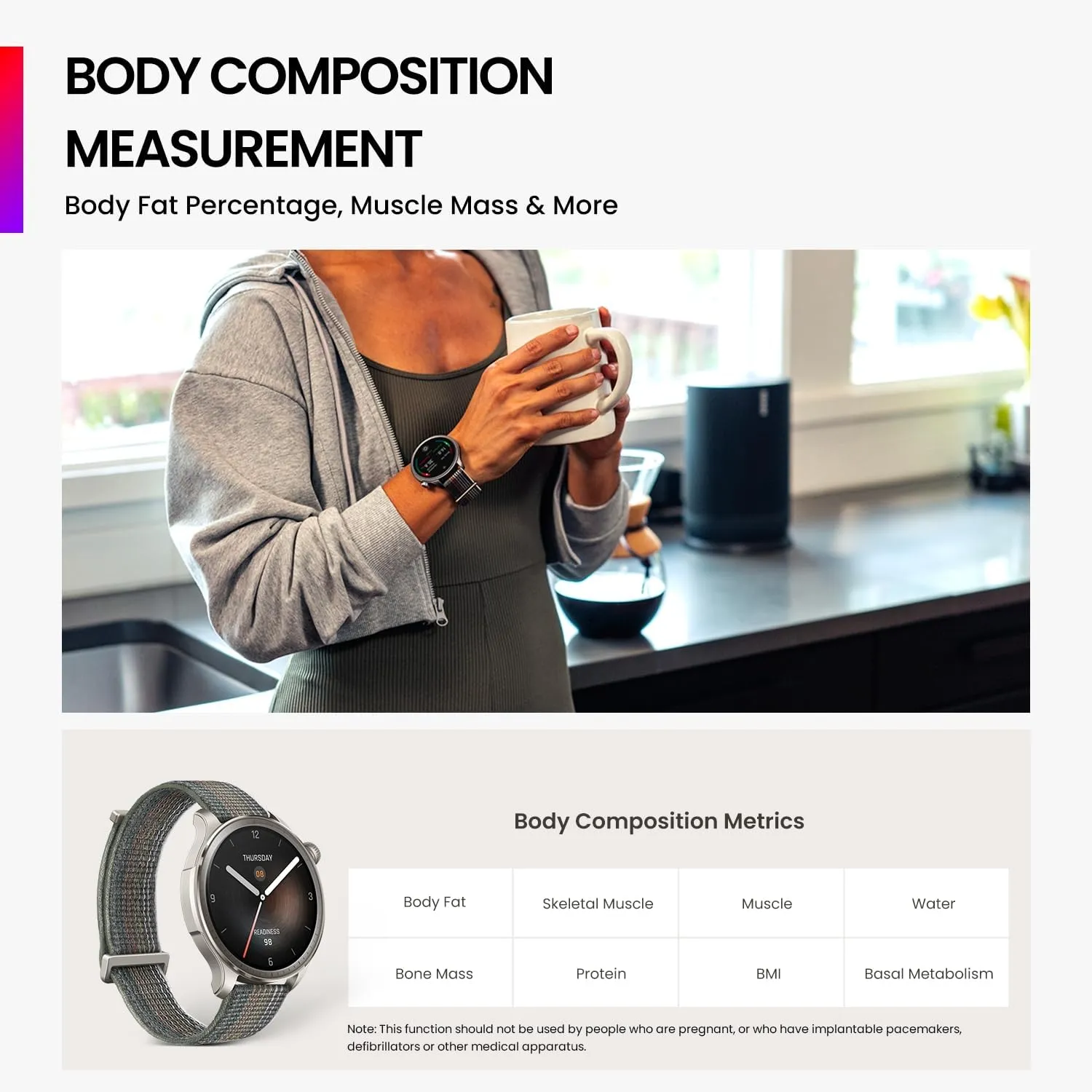 Amazfit Balance Smart Watch AI Fitness Coach