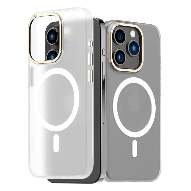 Araree Aero Frame Matt Magsafe Case For Iphone 15 Pro / 15 Pro Max Arrival Cover &Amp; Protector
