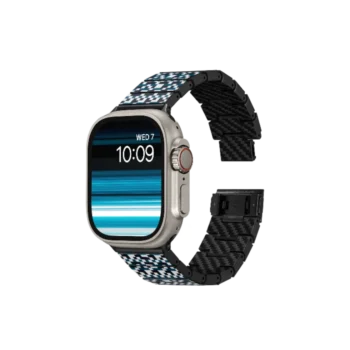 Pitaka Dreamland Chroma Carbon Watch Band for iWatch 49 / 45 / 44mm -Mosaic