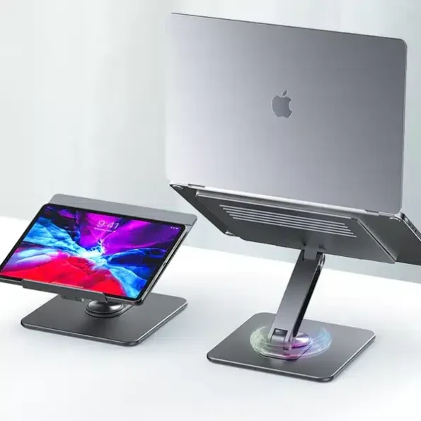 Recci RHO-M17 Multi-Angle Foldable 360 Rotable Laptop Stand