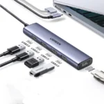 Ugreen CM478 5 in 1 USB-C to HDMI 4k@30Hz and 4xUSB 3.0 Multifunction Adapter