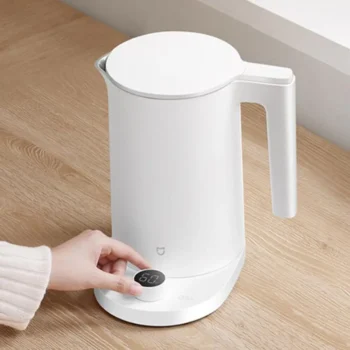 Xiaomi Mijia Thermostatic Electric Kettle 2 Pro 1.7L Stainless Steel App Control with LED Display