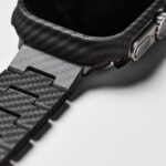 PITAKA Retro Carbon Fiber Watch Band for iWatch 44 45 49mm