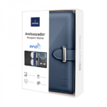 WiWU Ambassador Passport Wallet for Cards Papers Airline Tickets with Many Compartments flash Bags | Sleeve | Pouch