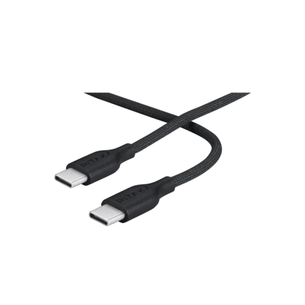 Pitaka 60W Flex Braided USB-C to USB-C Fast Charging Cable -4ft