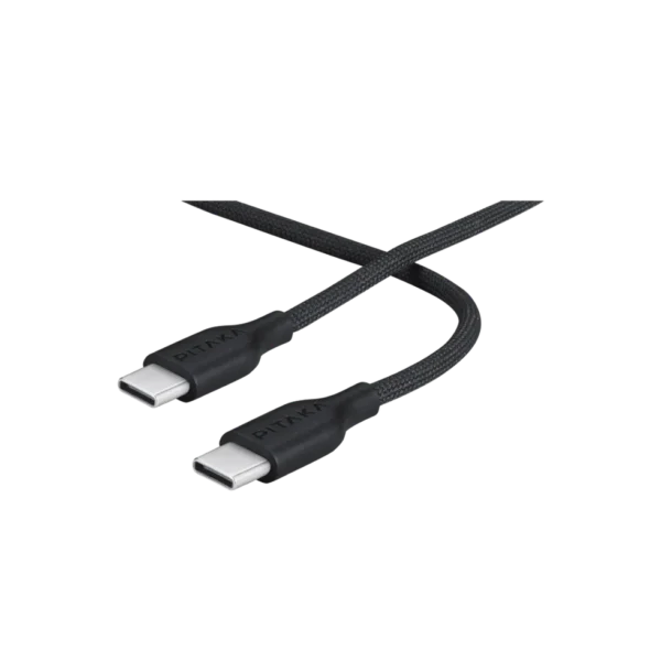 Pitaka 60W Flex Braided USB-C to USB-C Fast Charging Cable -4ft