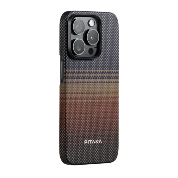 Pitaka Magez Case 5 For Iphone 15 Pro / 15 Pro Max -Sunset Arrival Cover &Amp; Protector
