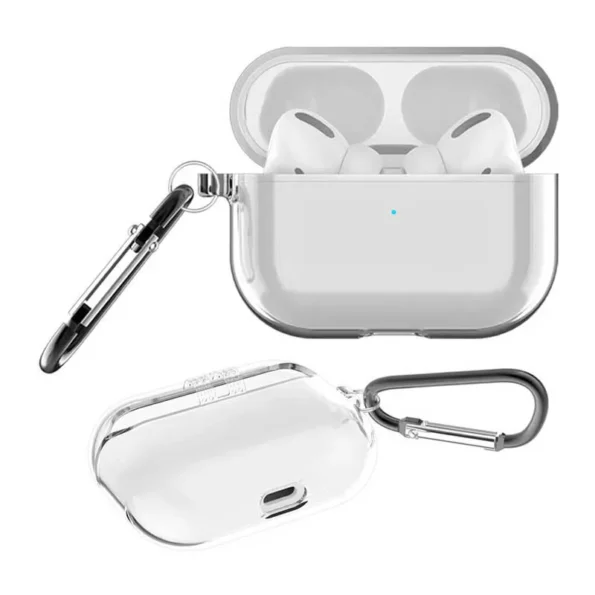 Raigor Inverse Crystal Clear Silicone Protective Case for AirPods 3 (2021)