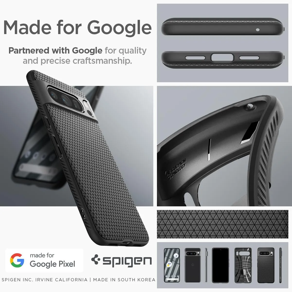 Spigen Liquid Air Armor Case for Pixel 8 Pro