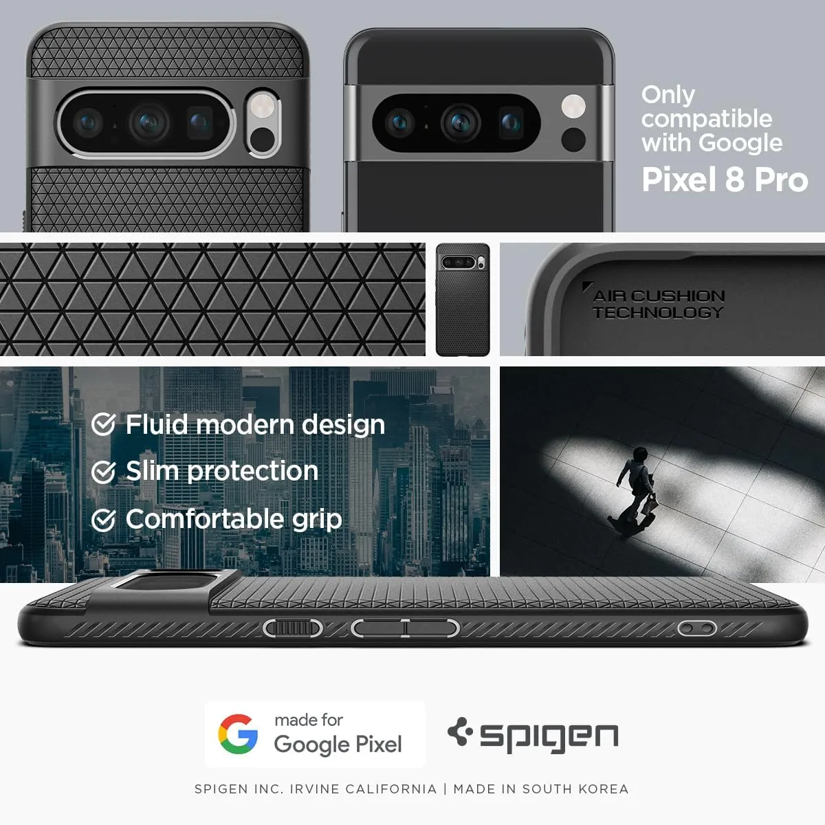 Spigen Liquid Air Armor Case for Pixel 8 Pro