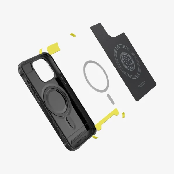 Spigen Rugged Armor MagFit Case for iPhone 15 Pro / 15 Pro Max