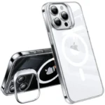 TORRAS Upro Lstand Magsafe Clear Case for iPhone 15 Pro Max