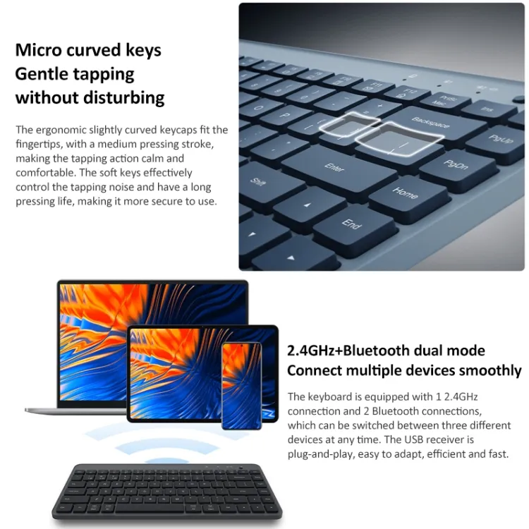 Xiaomi Portable 85 Keys Dual-Mode Keyboard