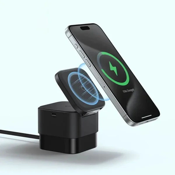 Baseus MagPro 2-in-1 Magnetic Wireless Charger Stand 25W