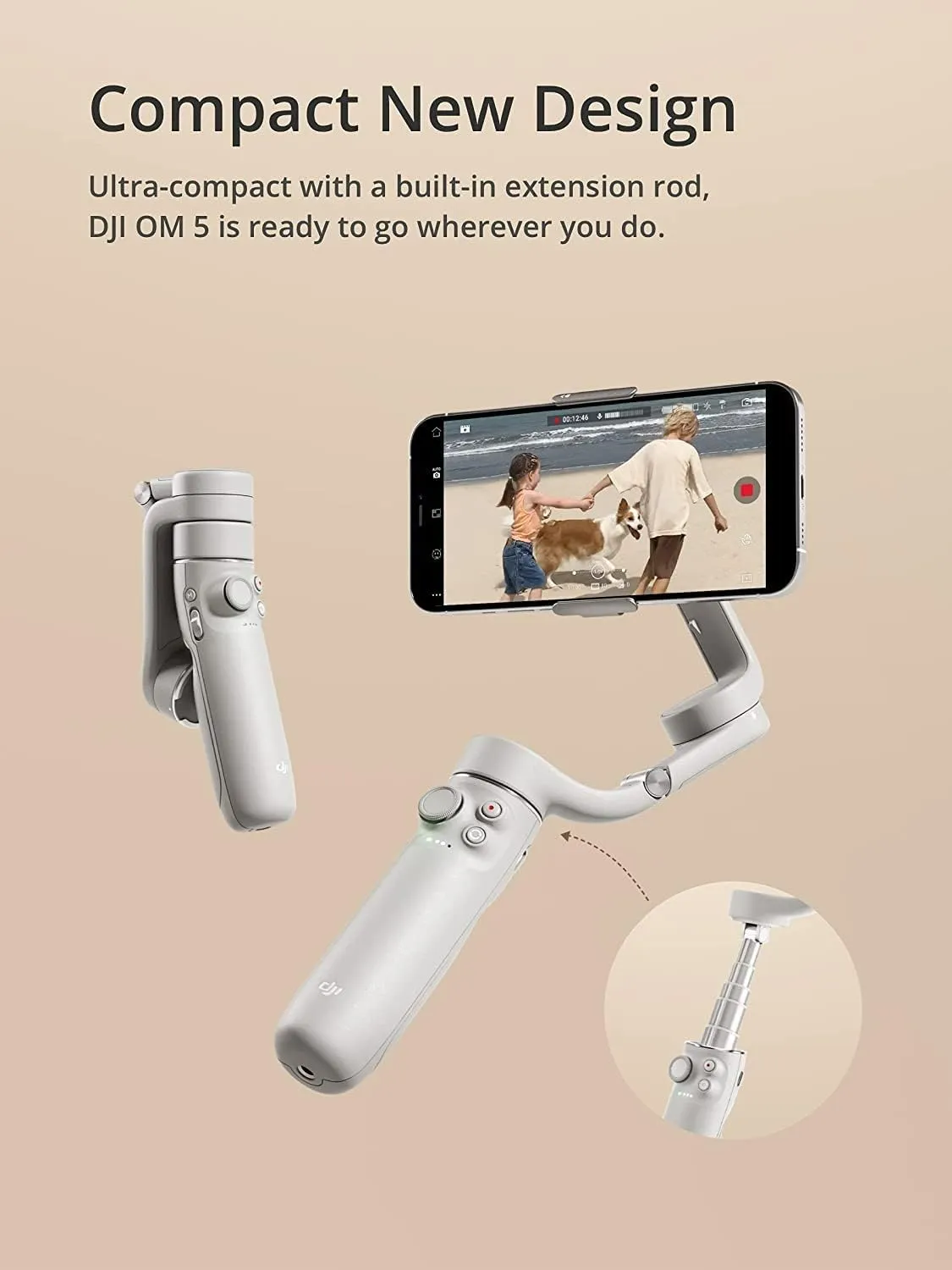 DJI OM 5 3-Axis Gimbal Stabilizer for Smartphone