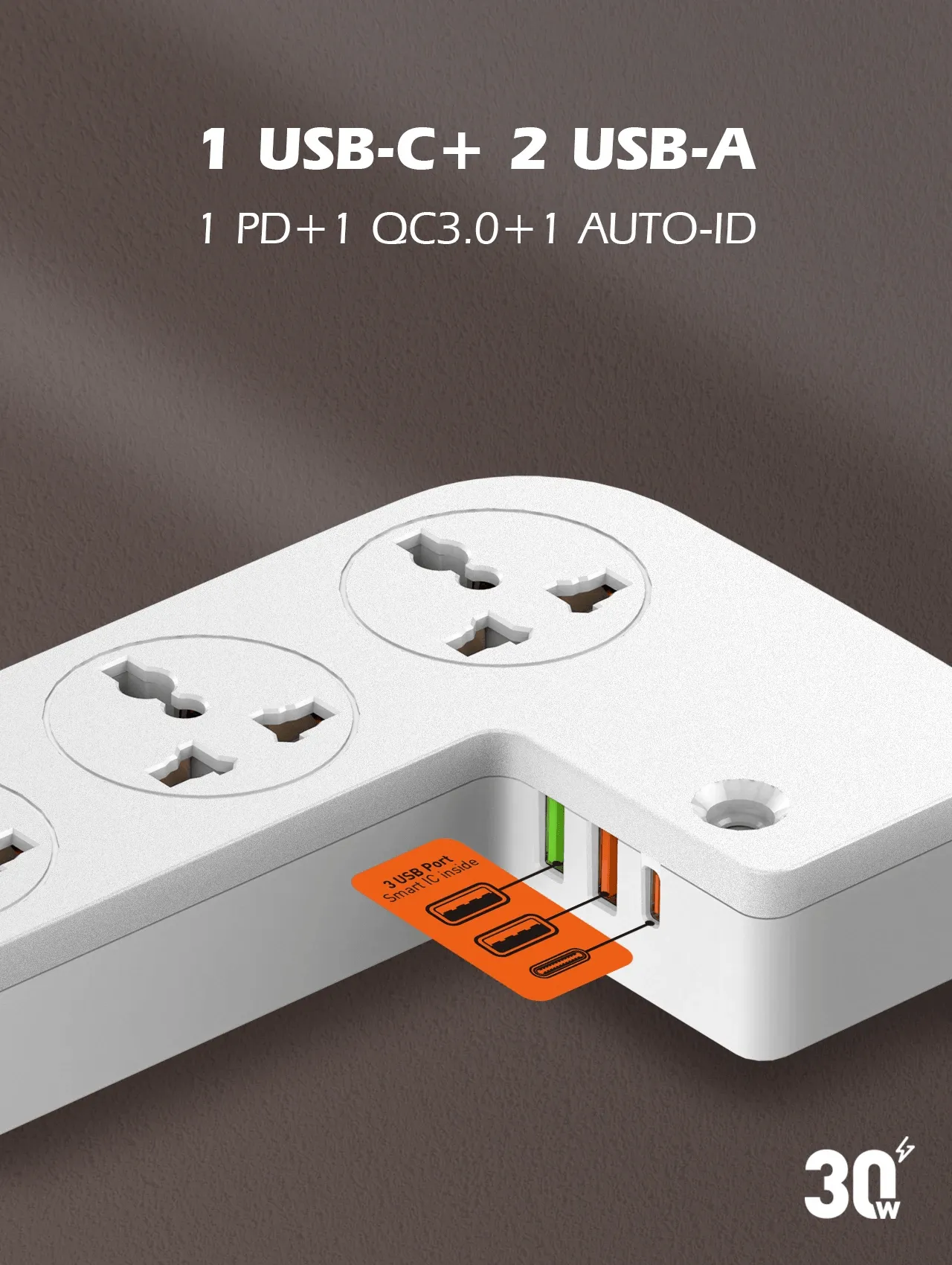 Ldnio SN5311W Smart Outlets Power Socket Storage Box 2500W With Wireless Charging10