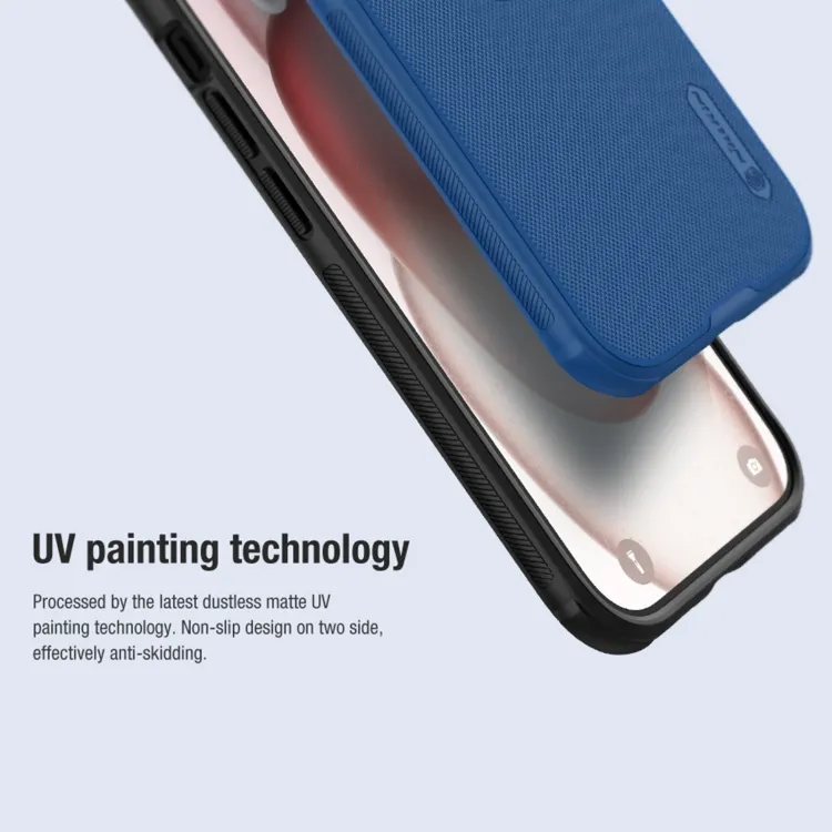 Nillkin Super Frosted Shield Pro Matte Case for iPhone 15 / 15 Plus (with LOGO cutout)