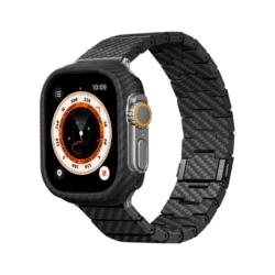 Pitaka Carbon Fiber Watch Band for iWatch 44 / 45 / 49mm -Modern Version flash Accessories