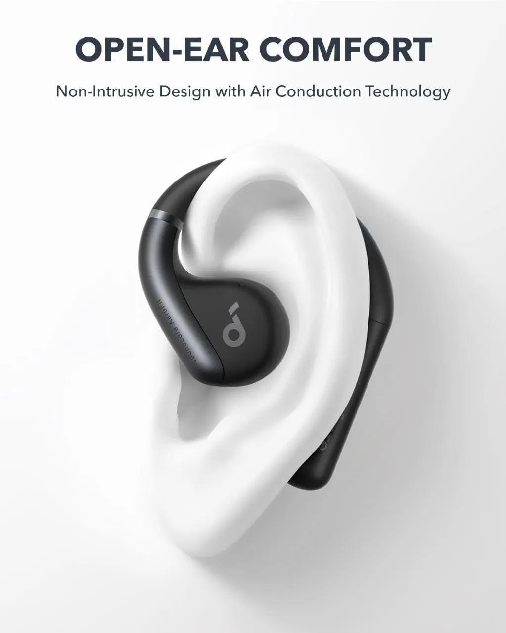 Soundcore AeroFit Open-Ear True Wireless Bluetooth Earbuds