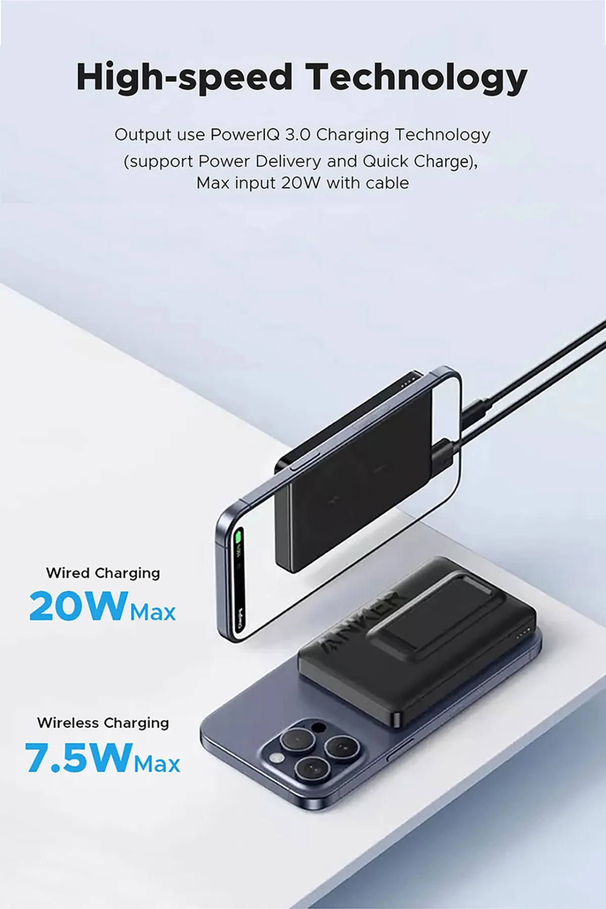 Anker 333 MagGo 10000mAh Magsafe Power Bank (A1652)