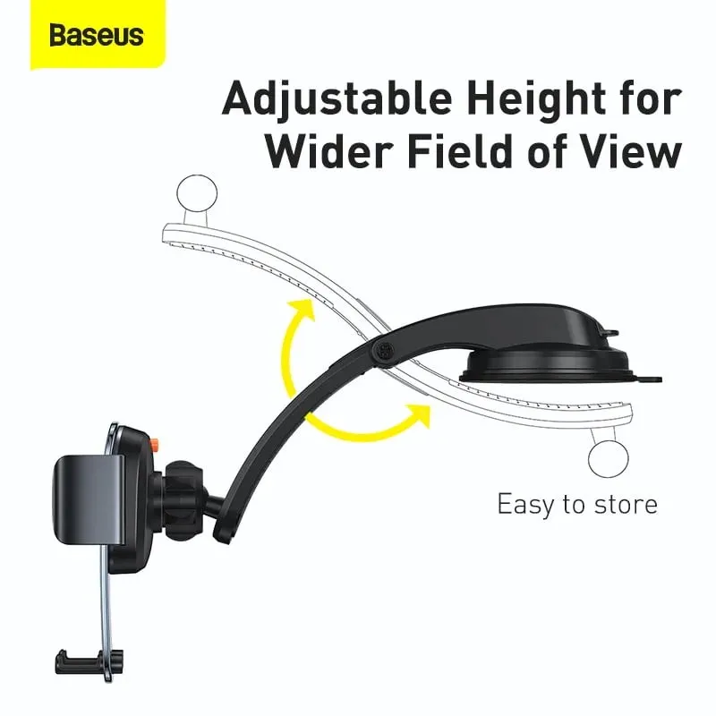 Baseus Easy Control Clamp Car Mount Holder Air Vent and Dashboard (A Set) -SUYK000001