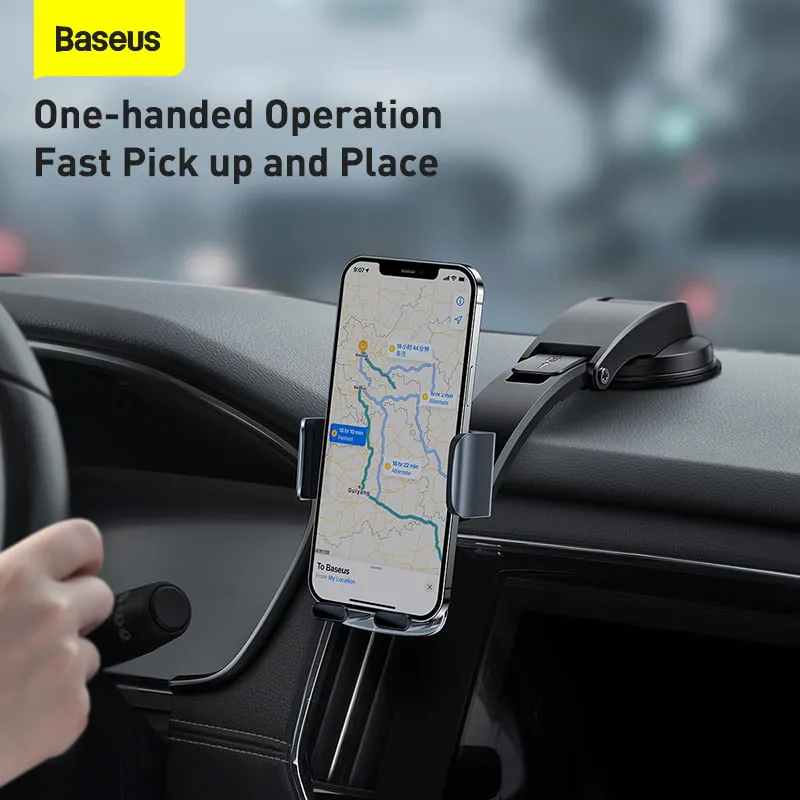 Baseus Easy Control Clamp Car Mount Holder Air Vent and Dashboard (A Set) -SUYK000001