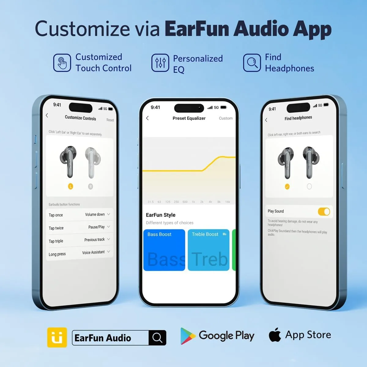 EarFun Air 2 Wireless Earbuds Hi-Res 10mm Drivers with LDAC