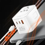 Ldnio Z6 65W 3 USB Ports GaN Universal Travel Adapter06